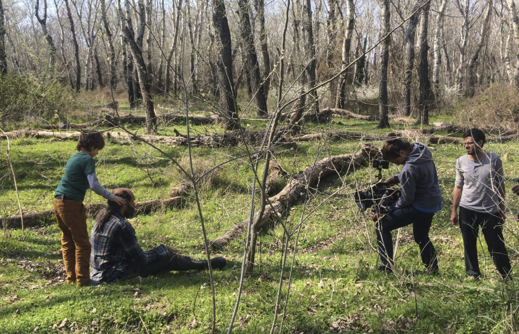 Φωτογραφία από τα γυρίσματα της ταινίας